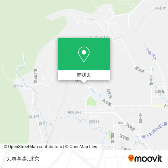 凤凰亭路地图