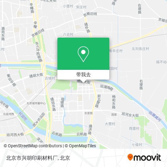 北京市兴胡印刷材料厂地图