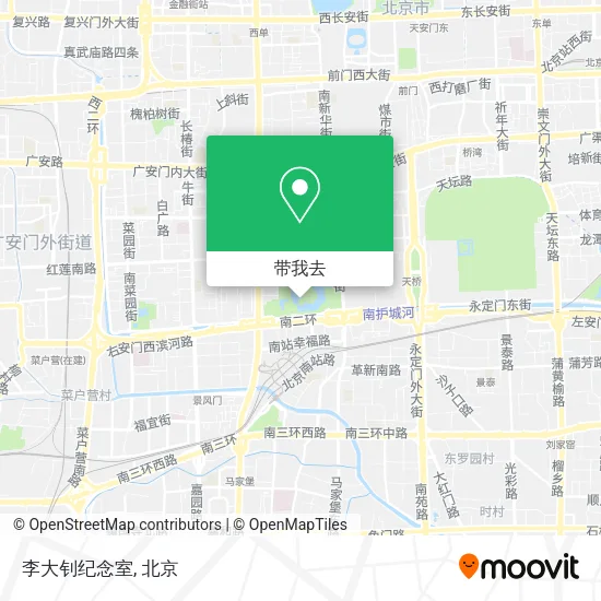 李大钊纪念室地图