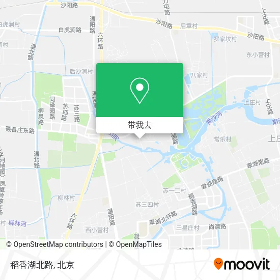 稻香湖北路地图