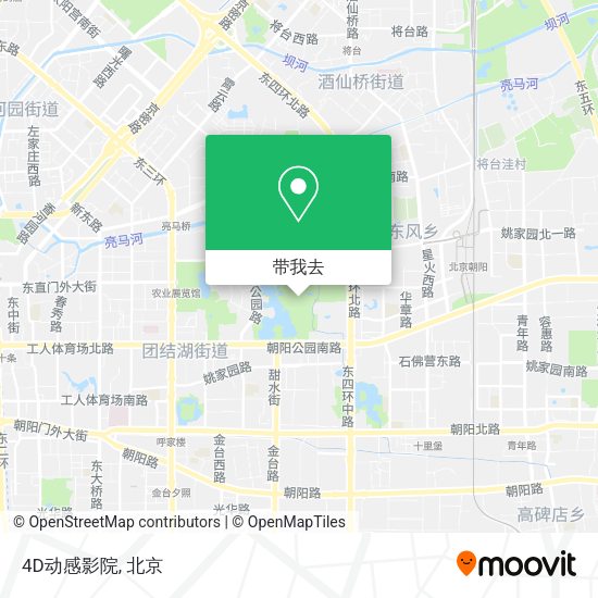 4D动感影院地图
