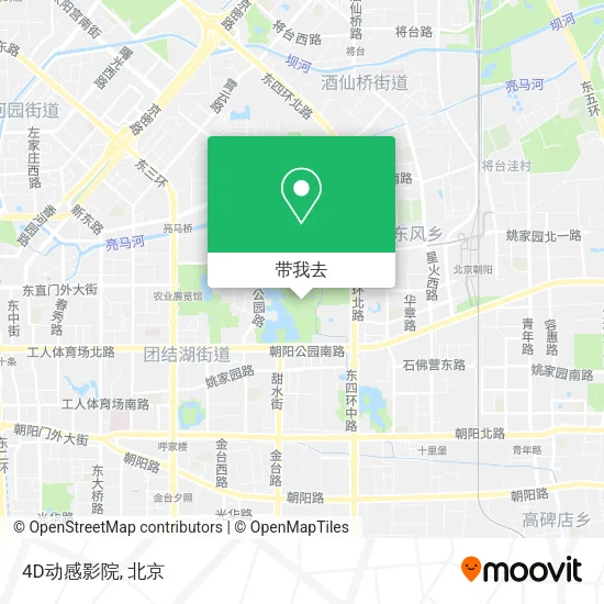 4D动感影院地图