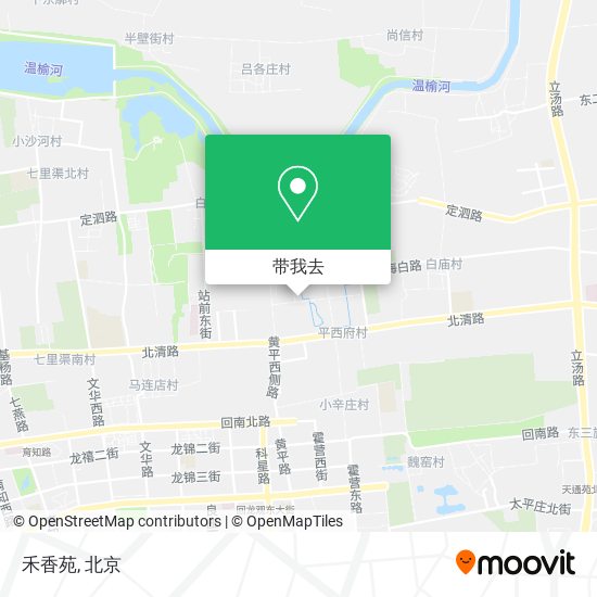 禾香苑地图