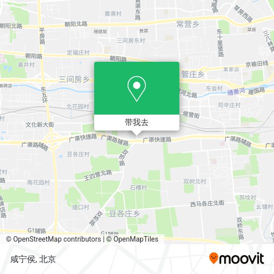 咸宁侯地图
