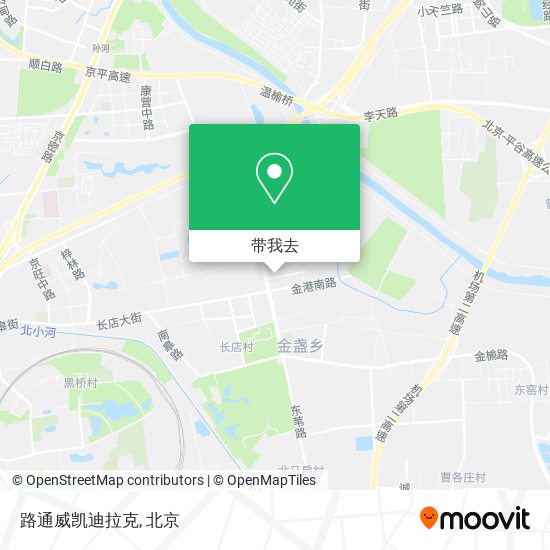 路通威凯迪拉克地图