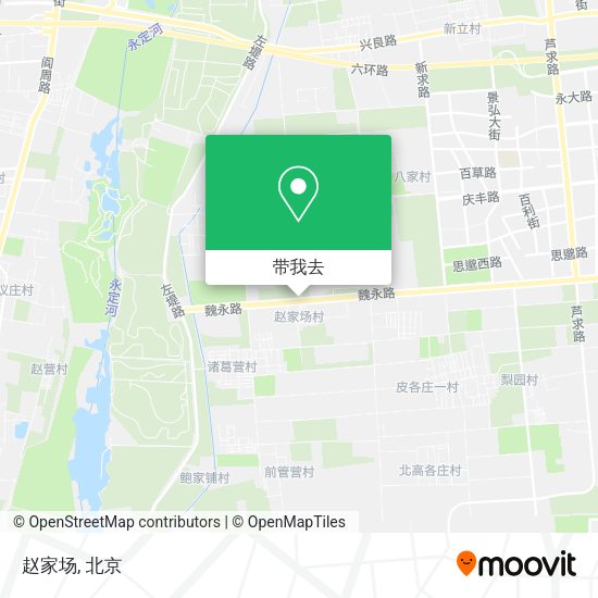 赵家场地图