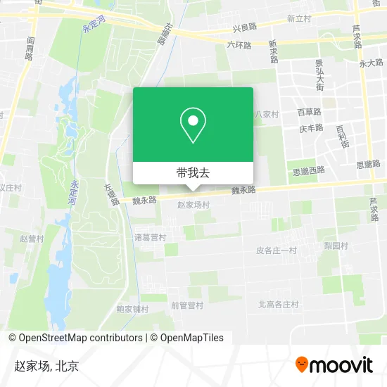 赵家场地图