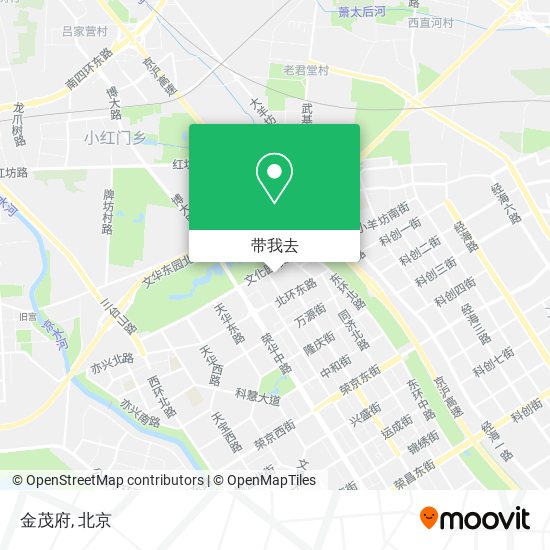 金茂府地图