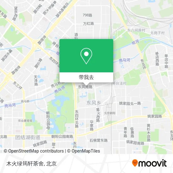 木火绿筠轩茶舍地图