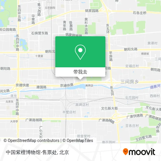 中国紫檀博物馆-售票处地图