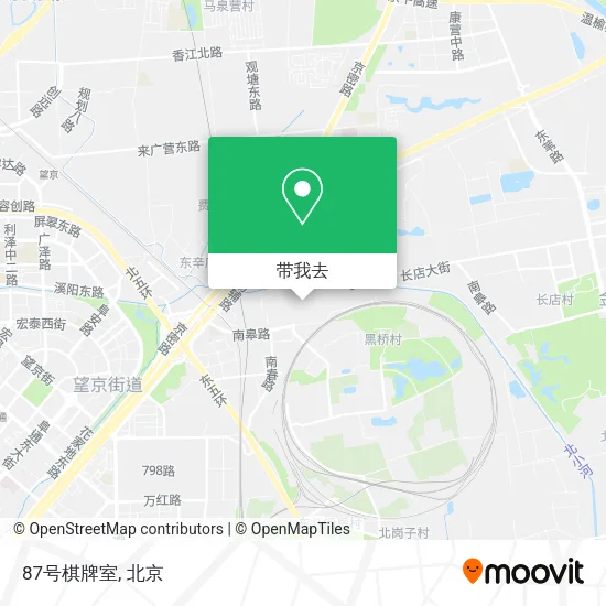 87号棋牌室地图