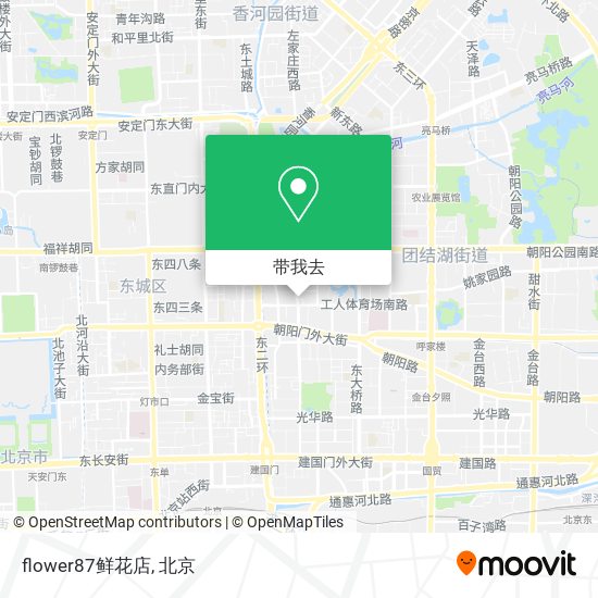 flower87鲜花店地图
