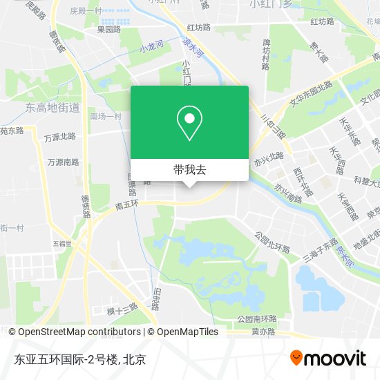 东亚五环国际-2号楼地图