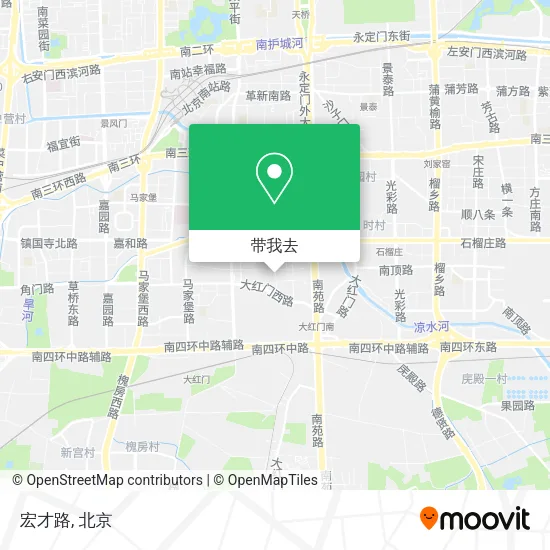 宏才路地图