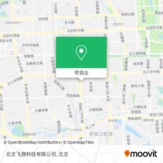 北京飞搜科技有限公司地图