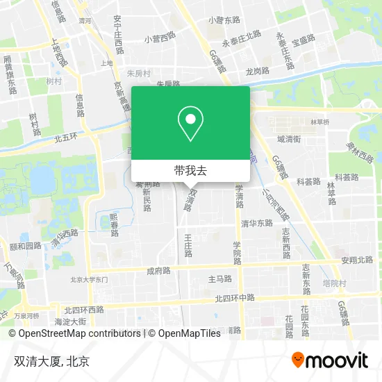 双清大厦地图