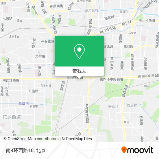 南4环西路18地图