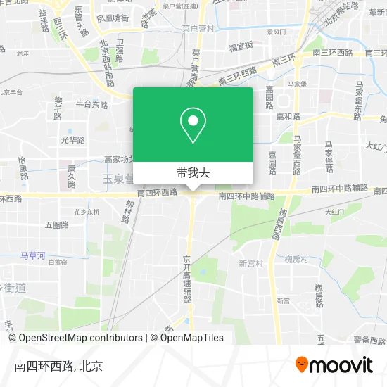 南四环西路地图