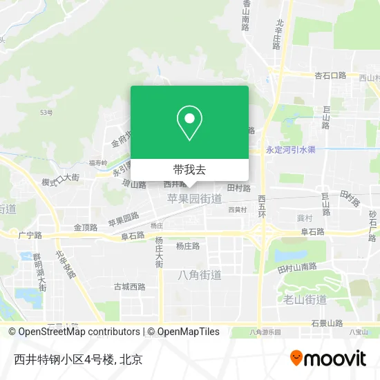 西井特钢小区4号楼地图