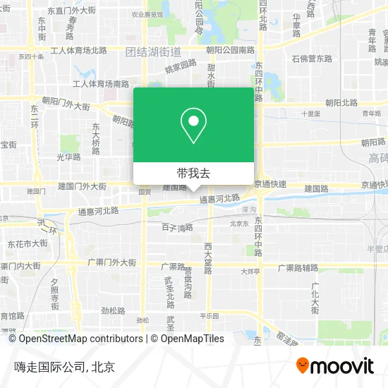 嗨走国际公司地图