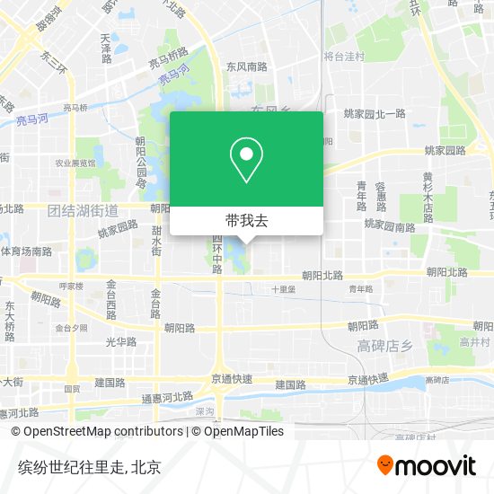 缤纷世纪往里走地图