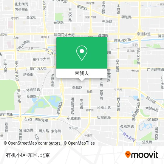 有机小区-东区地图