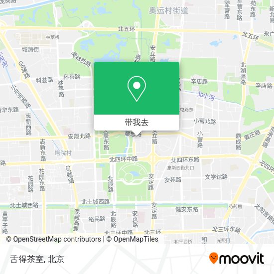 舌得茶室地图