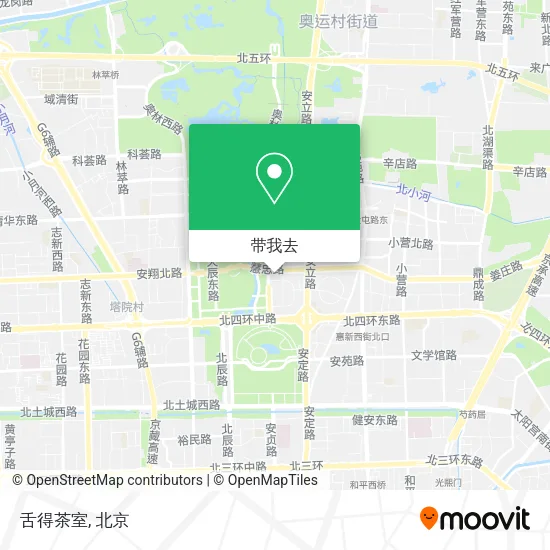 舌得茶室地图
