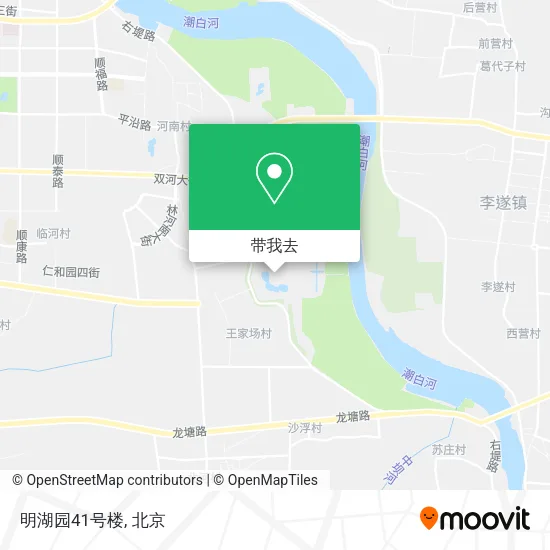 明湖园41号楼地图