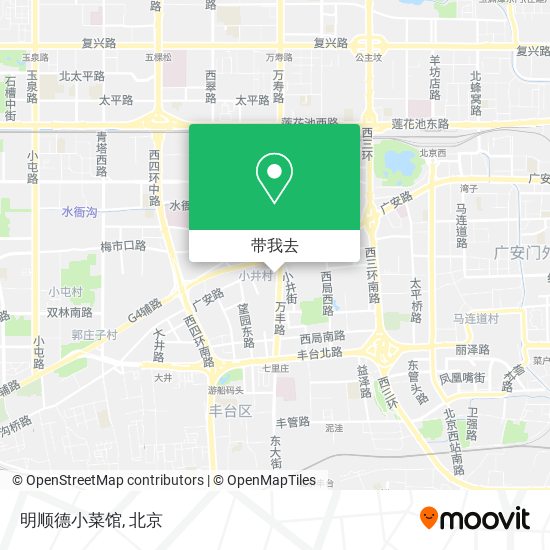 明顺德小菜馆地图