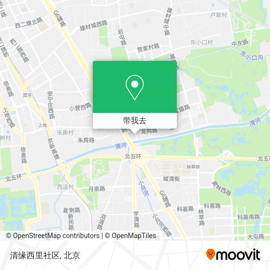 清缘西里社区地图