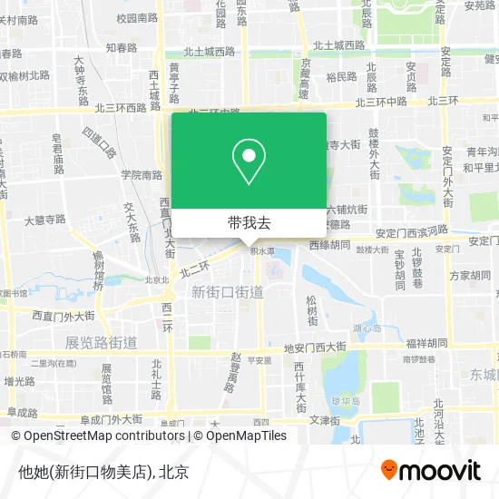 他她(新街口物美店)地图