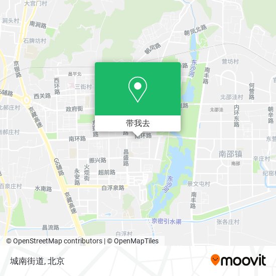 城南街道地图