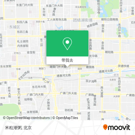 米粒潮粥地图