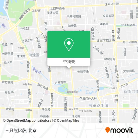 三只熊比萨地图