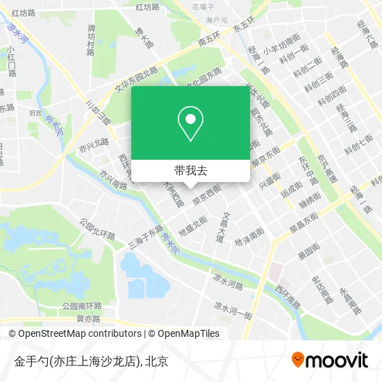 金手勺(亦庄上海沙龙店)地图