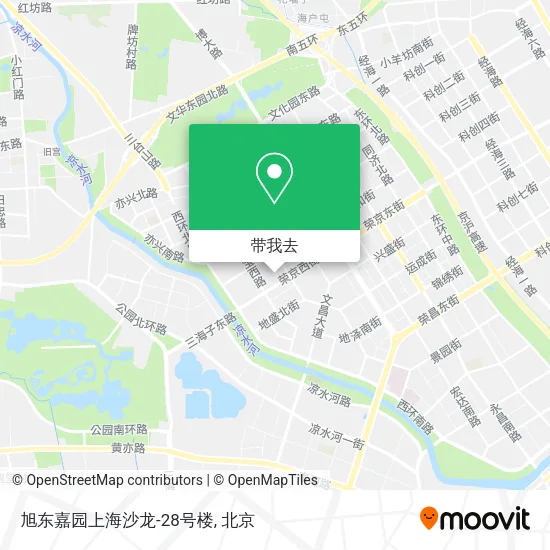 旭东嘉园上海沙龙-28号楼地图