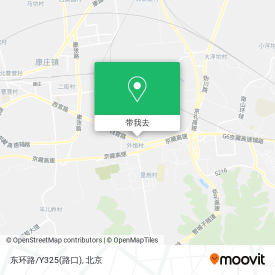 东环路/Y325(路口)地图