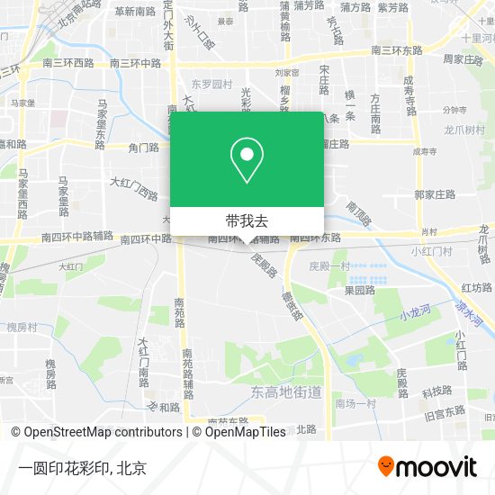 一圆印花彩印地图