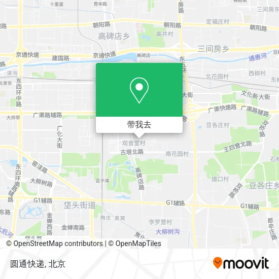 圆通快递地图