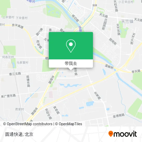 圆通快递地图