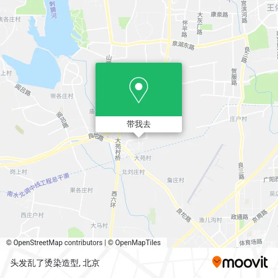 头发乱了烫染造型地图