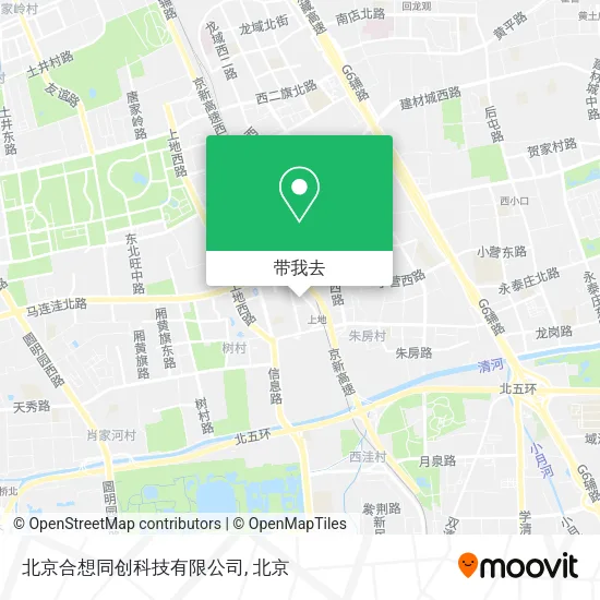 北京合想同创科技有限公司地图