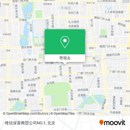 维信深喜商贸公司NO.1地图