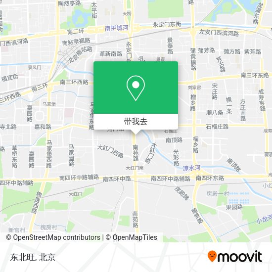 东北旺地图