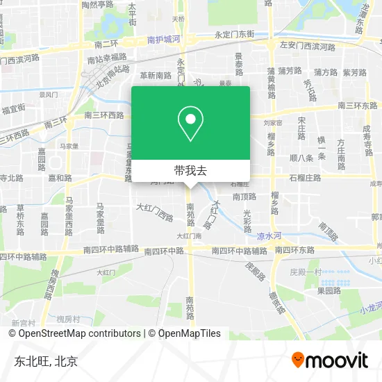 东北旺地图