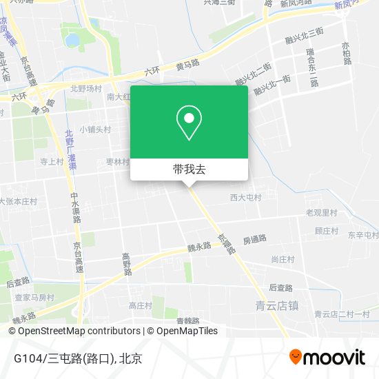 G104/三屯路(路口)地图