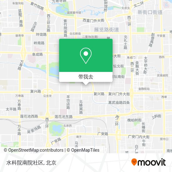 水科院南院社区地图