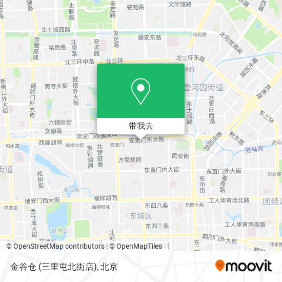 金谷仓 (三里屯北街店)地图