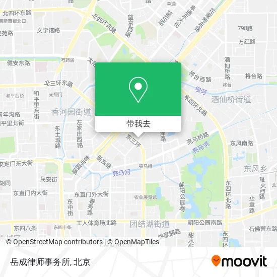 岳成律师事务所地图